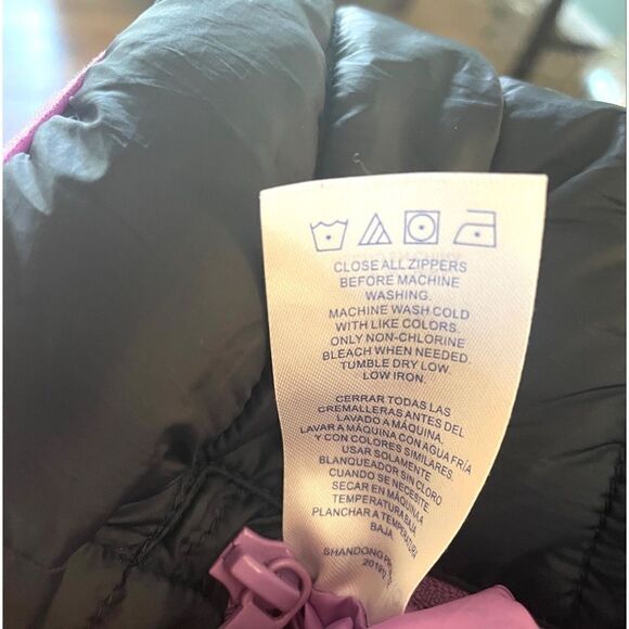 Rokka & Rolla Reversible Puffer Jacket Girl’s XL 14-16 Blue/Lavender Full Zip - Picture 13 of 16